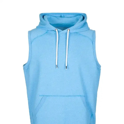 Picture of RAMO, Mens Heather Sleeveless Hoodie